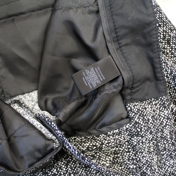 SOLD Express Wide Leg Trousers in Black & White - Picture 7 of 8